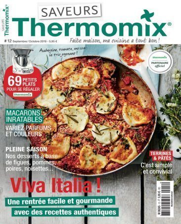 Couverture du magazine Saveurs Thermomix n°12