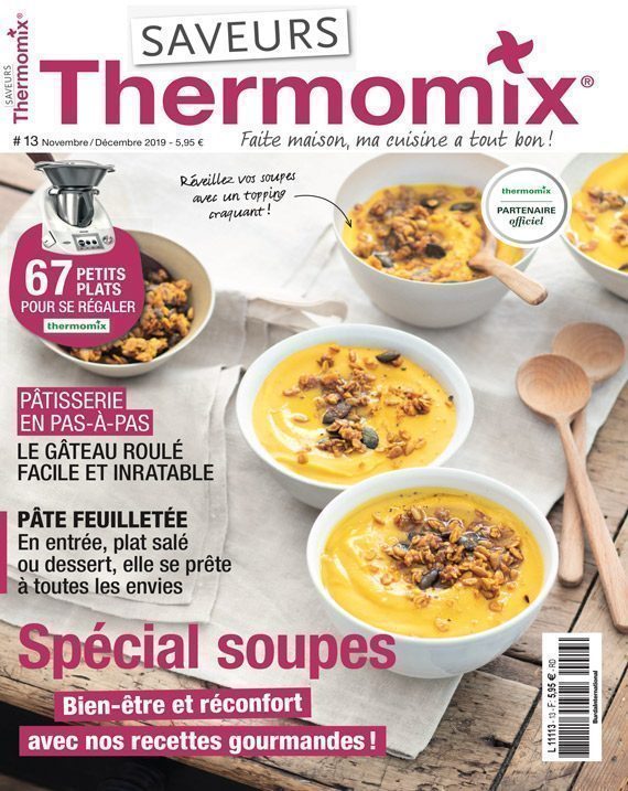 Couverture du magazine Saveurs Thermomix n°13