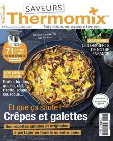 Couverture du magazine Saveurs Thermomix n°14