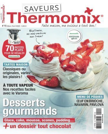 Couverture du magazine Saveurs Thermomix n°15