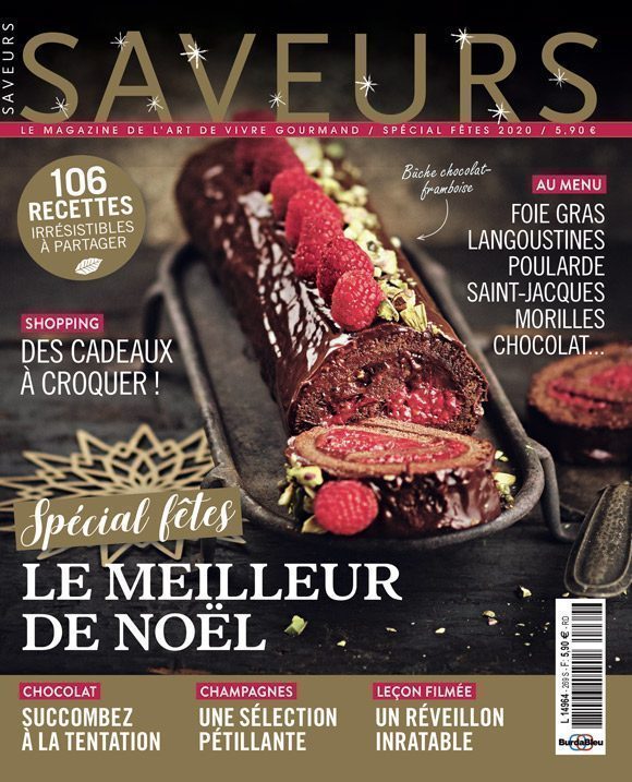 Couverture du magazine Saveurs n°269 - Spécial fêtes 2020