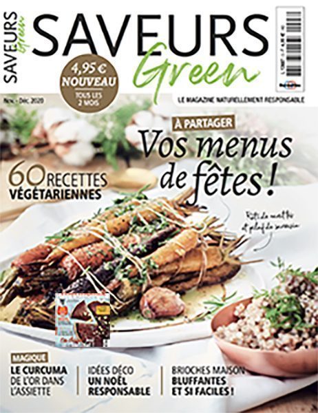 Couverture du magazine Saveurs Green n°3