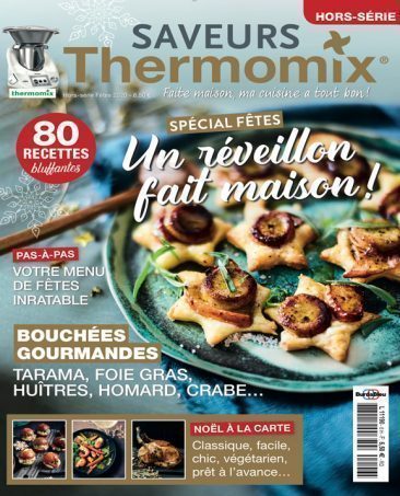 Couverture du magazine Saveurs Thermomix HS n°6 - spécial fêtes 2020