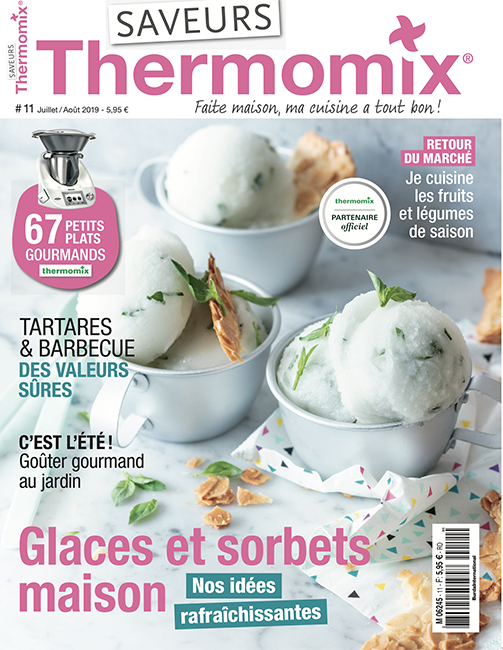 Couverture du magazine Saveurs Thermomix n°11