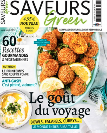 Couverture du magazine Saveurs Green n°5