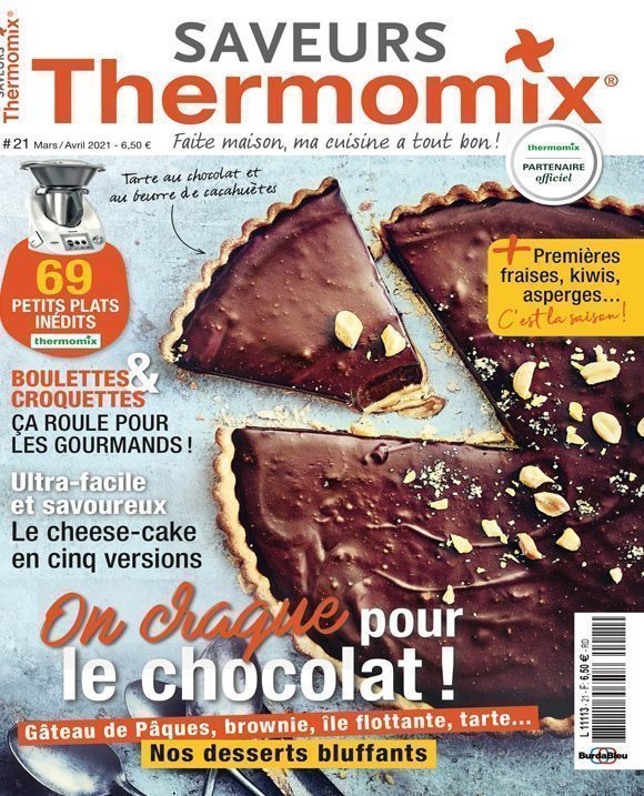 Couverture du magazine Saveurs Thermomix n°21
