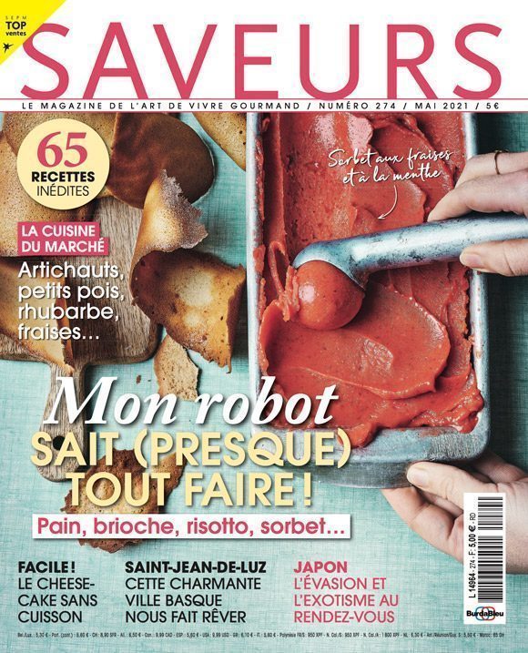 Couverture du magazine Saveurs n°274