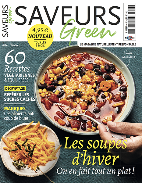 Couverture du magazine Saveurs Green n°4