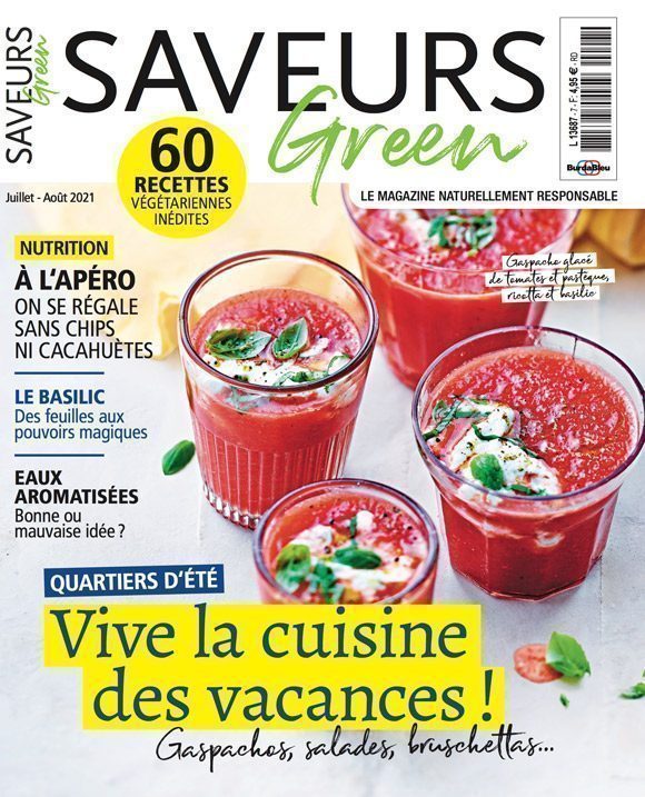 Couverture du magazine Saveurs Green n°7