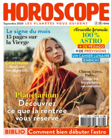 Couverture du magazine Horoscope n°846