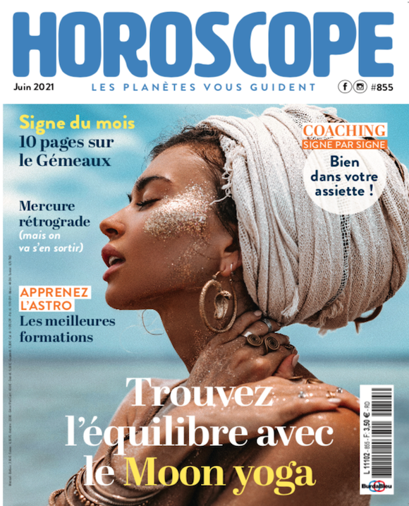 Couverture du magazine Horoscope n°855