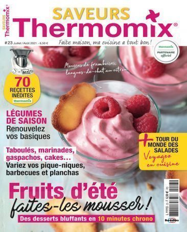 Couverture du magazine Saveurs Thermomix n°23