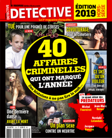 Couverture du magazine Edition 2019 - Les 40 affaires criminelles qui ont marqué l'année
