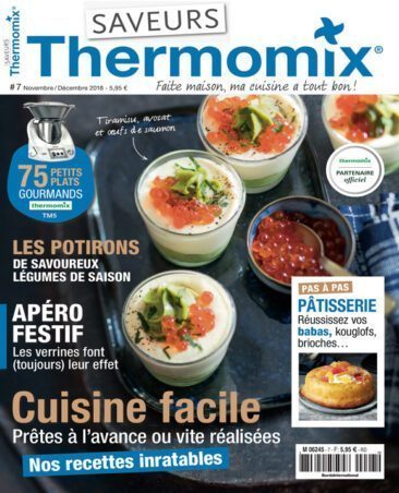 Couverture du magazine Saveurs Thermomix n°7