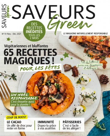 Couverture du magazine Saveurs Green n°9