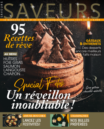 Couverture du magazine Saveurs n°279 - Spécial fêtes 2021