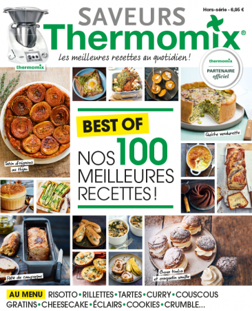 Couverture du magazine Saveurs Thermomix HS n°10 - Best of 2021