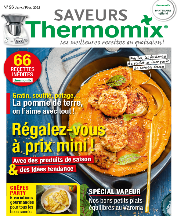 Couverture du magazine Saveurs Thermomix n°26