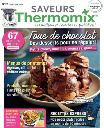 Couverture du magazine Saveurs Thermomix n°27