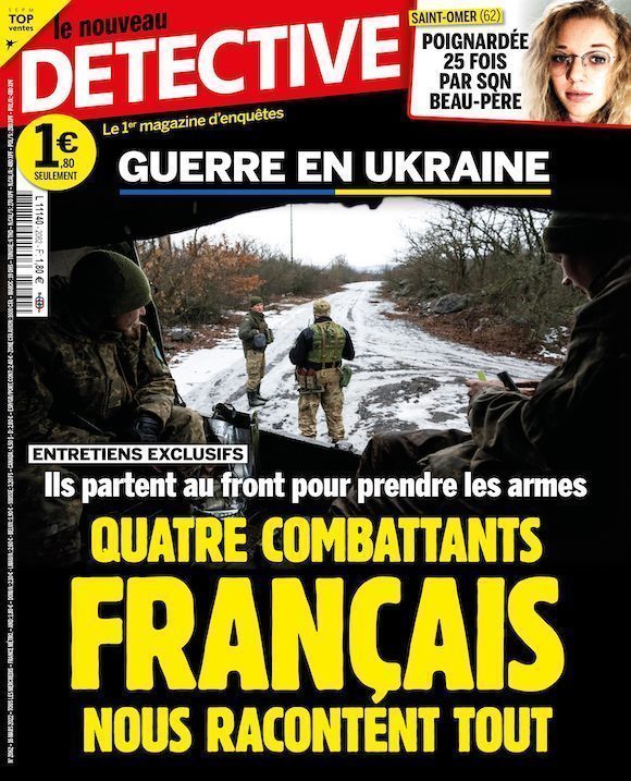 Couverture du magazine Le Nouveau Détective n°2062