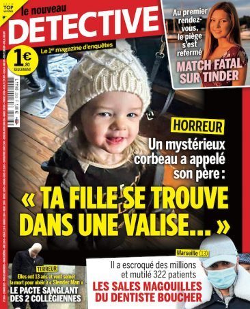 Couverture du magazine Le Nouveau Détective n°2063