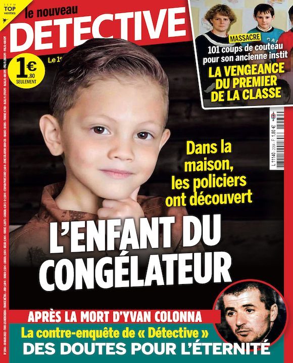 Couverture du magazine Le Nouveau Détective n°2064