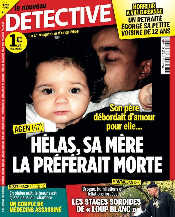 Couverture du magazine Le Nouveau Détective n°2066