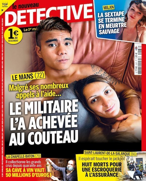 Couverture du magazine Le Nouveau Détective n°2067