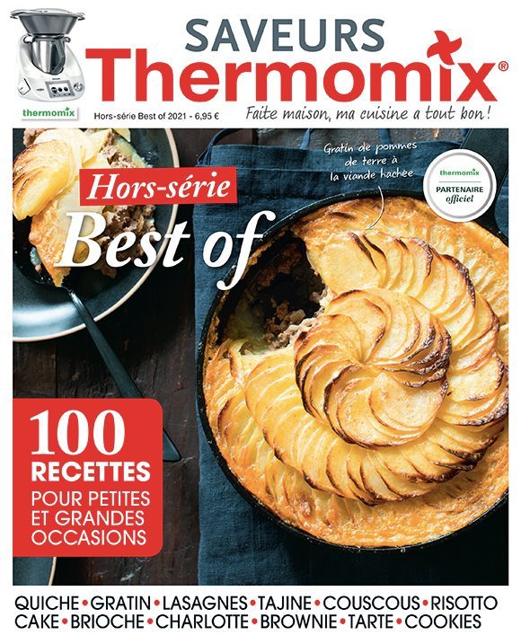 Couverture du magazine Saveurs Thermomix HS n°7 - Best Of 2021
