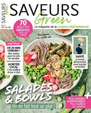 Couverture du magazine Saveurs Green n°12