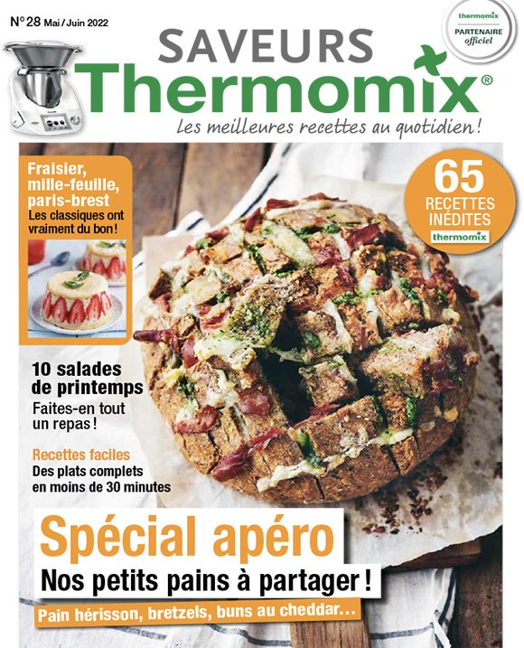 Couverture du magazine Saveurs Thermomix n°28