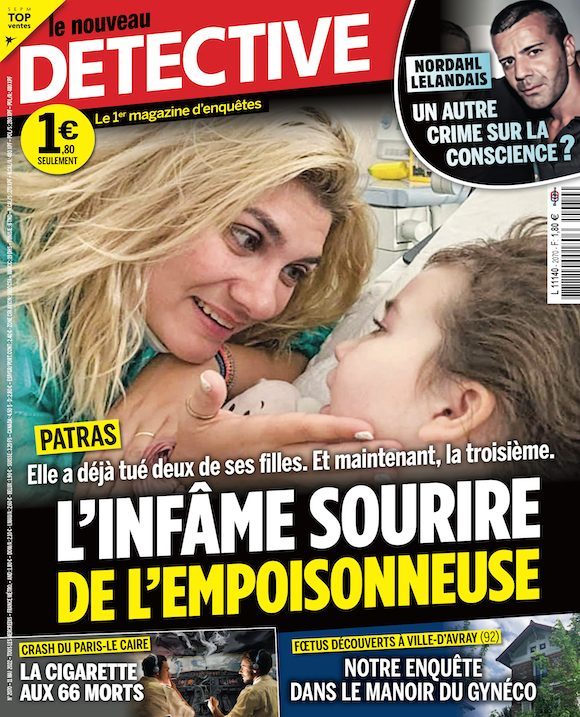 Couverture du magazine Le Nouveau Détective n°2070