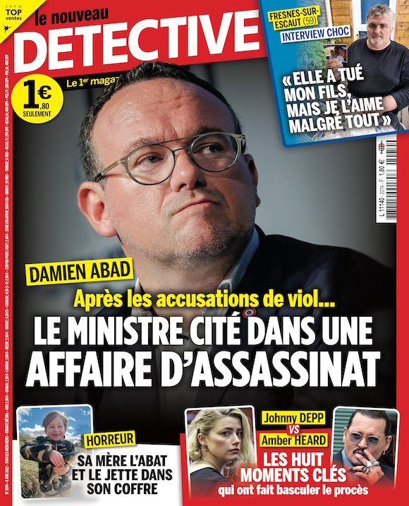 Couverture du magazine Le Nouveau Détective n°2074