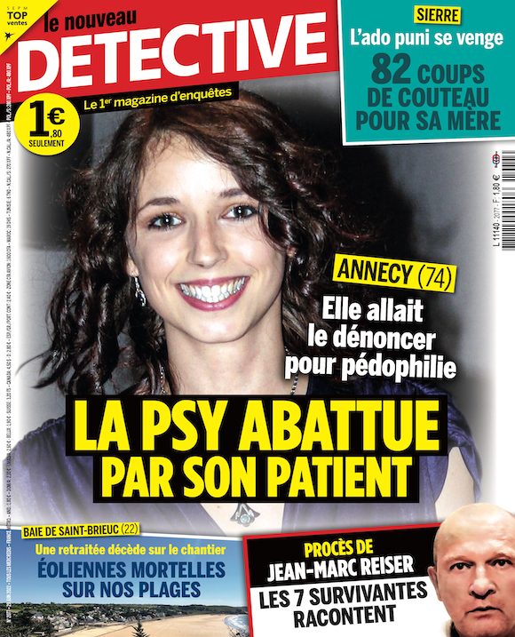 Couverture du magazine Le Nouveau Détective n°2077