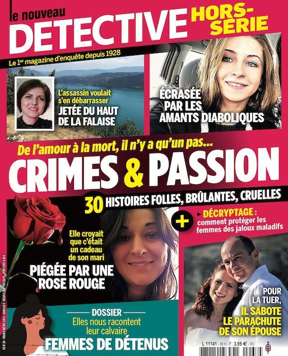 Couverture du magazine Crimes et Passion