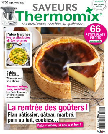 Couverture du magazine Saveurs Thermomix n°30
