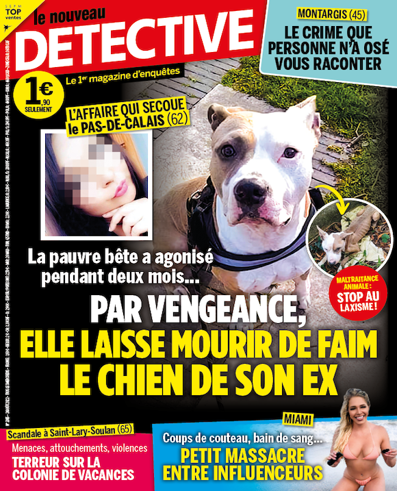 Couverture du magazine Le Nouveau Détective n°2085