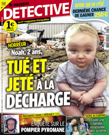 Couverture du magazine Le Nouveau Détective n°2083