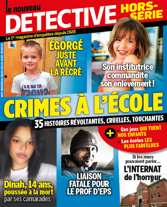 Couverture du magazine Crimes à l'école