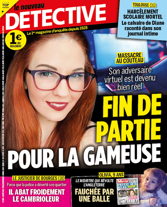 Couverture du magazine Le Nouveau Détective n°2086