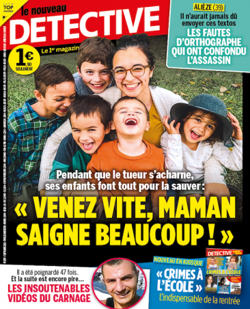 Couverture du magazine Le Nouveau Détective n°2087