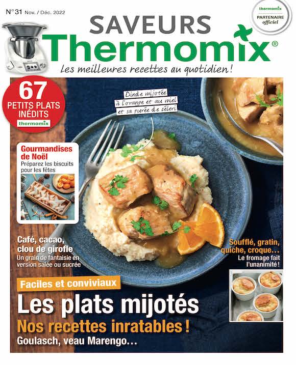 Couverture du magazine Saveurs Thermomix n°31