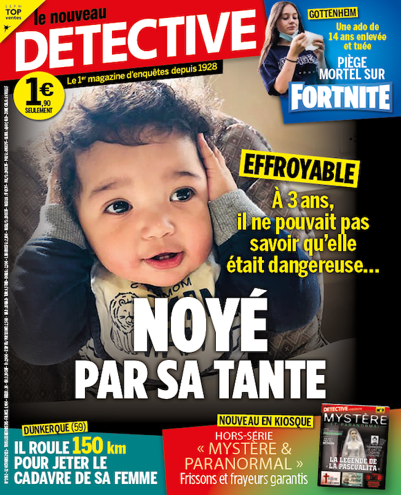 Couverture du magazine Le Nouveau Détective n°2092