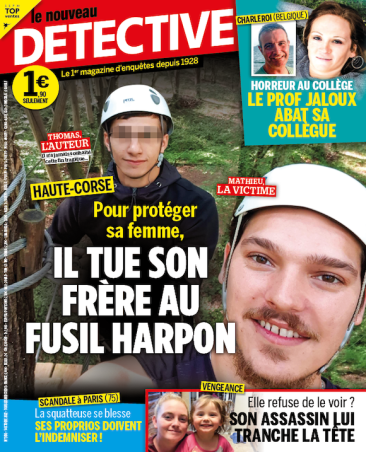 Couverture du magazine Le Nouveau Détective n°2091