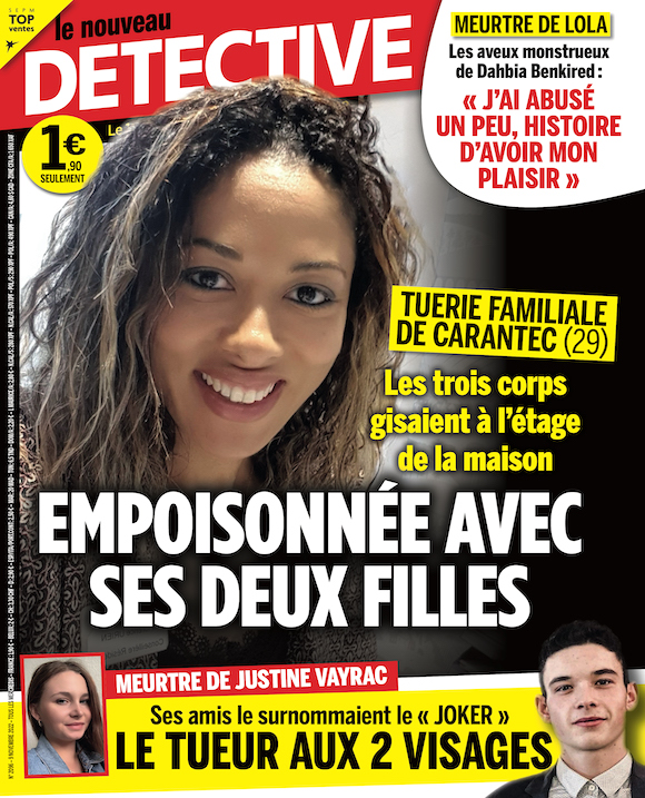 Couverture du magazine Le Nouveau Détective n°2096