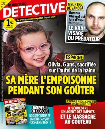 Couverture du magazine Le Nouveau Détective n°2099
