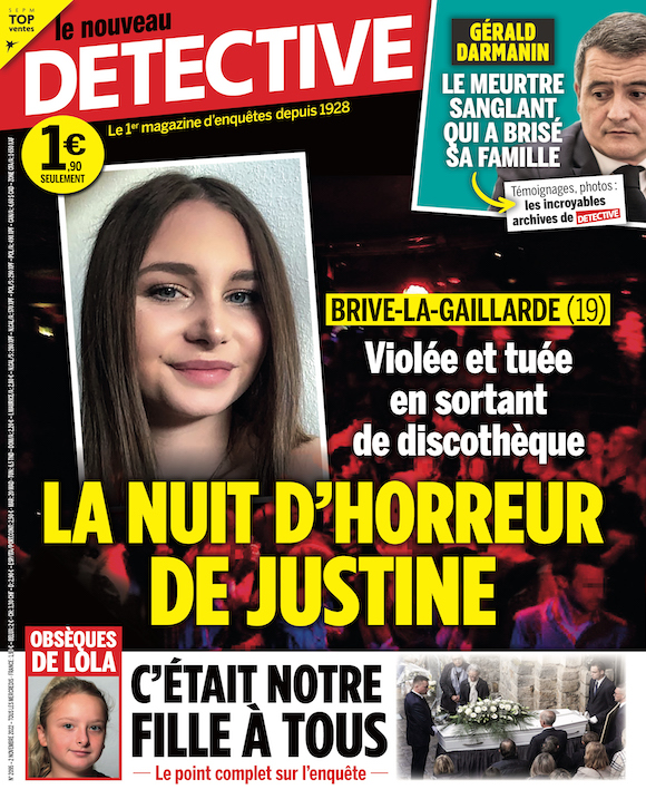 Couverture du magazine Le Nouveau Détective n°2095