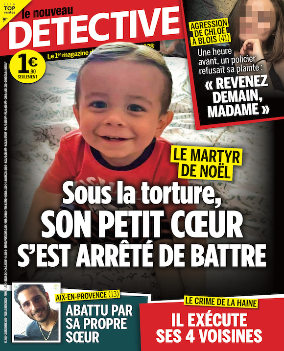 Couverture du magazine Le Nouveau Détective n°2103