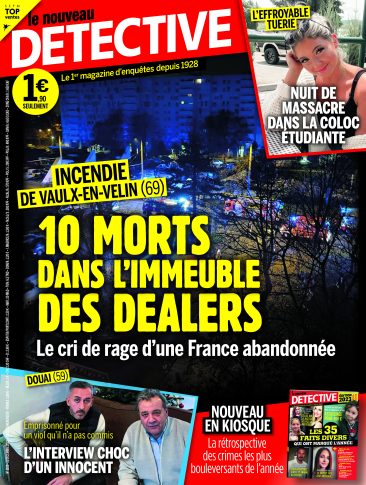 Couverture du magazine Le Nouveau Détective n°2102