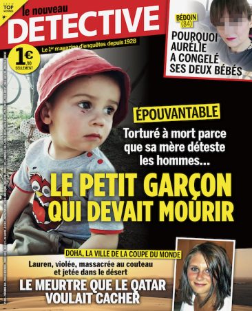 Couverture du magazine Le Nouveau Détective n°2100